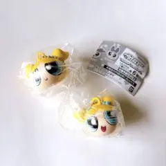 新品未開封　パワーパフガールズ マスコットキャップチャーム　バブルス