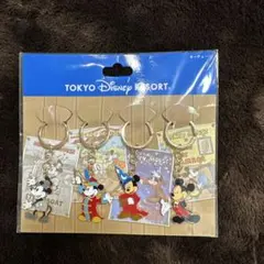 東京ディズニーリゾート キーホルダー ４個セット