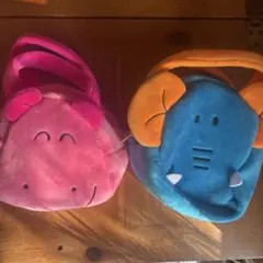 たべっ子どうぶつ　ポーチ 2つセット