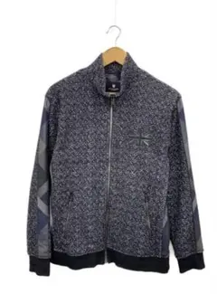 ブラックレーベルクレストブリッジ ツイードライクZIPUPブルゾン バーバリー