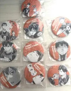 ハイキュー オールスター缶バッジ ゴミ捨て場の決戦 影山飛雄