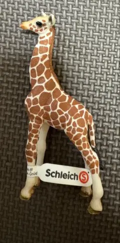 【匿名配送】schleich シュライヒ　キリン　タグ付きのサムネイル