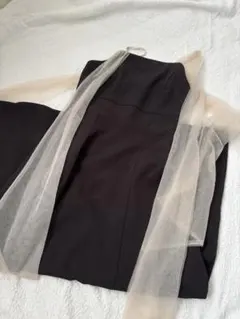 【louere】チュールキャミワンピース フレア