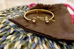 ⑤【kate spade】 ストーン　スペード　 バングル