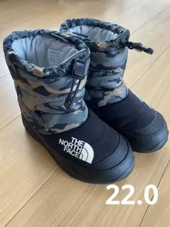 ノースフェイス　キッズブーツ　22.0