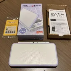 【美品】 Newニンテンドー2DS LL ホワイト×ラベンダー