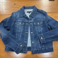 ユニクロダークブルー デニムジャケット Lサイズ