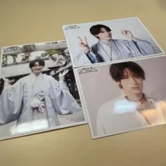 山中柔太朗　生写真　生誕　2021 3枚セット
