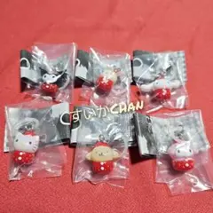 サンリオキャラクターズ いちごめじるしアクセサリー 全6種類コンプ ガチャ㉑