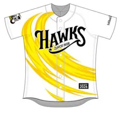 【即購入可】福岡ソフトバンクホークス クラブホークス ユニフォーム 2026 L