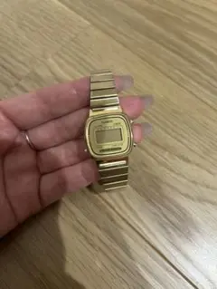 CASIO デジタル腕時計 ゴールド F-91W