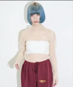 merlot アソートシアートップス ホワイトのサムネイル