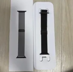極美品 国内正規品 AppleWatch ミラネーゼループ スレート