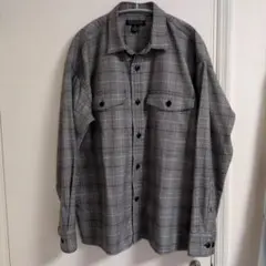 BANANA REPUBLIC グレンチェック M シャツ ジャケット ボックス