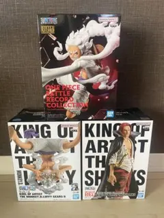 ワンピースKING OF ARTIST ニカ ギア5 シャンクス　バトルレコード