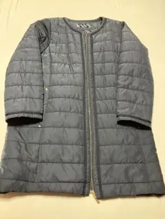 ブラックキルティングコート Lサイズ