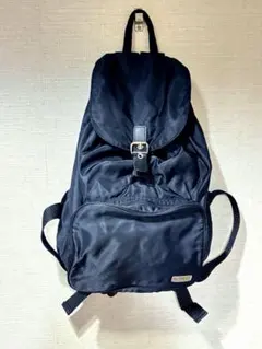 リュックサック ブラック シンプル カジュアル　男女兼用