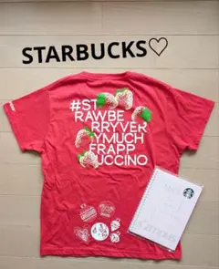 スターバックス Tシャツ Sサイズ　 リングノート メッセージカード セット