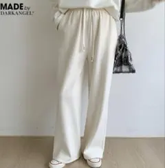 ダークエンジェル 裏起毛 コーデュロイワイドパンツ