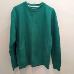 GOOD MEASURE グリーン クルーネック スウェット