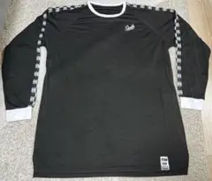 新品 Slamble 長袖ウォームアップウェア 黒x白XXL長袖Tシャツ