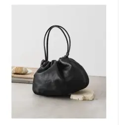 russet ラシット レザー巾着4WAYショルダーバッグ