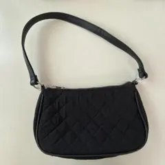 ブラック キルティング ハンドバッグ《ALTROSE No.9》