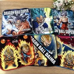 ドラゴンボール ミニタオル 3枚セット✕2セット　6枚　男の子　ハンカチ　①