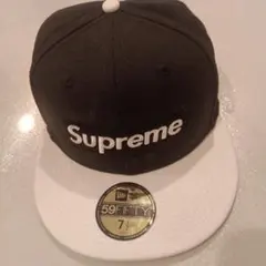 Supreme 黒 キャップ SUP-94TH/DIV. - メルカリ
