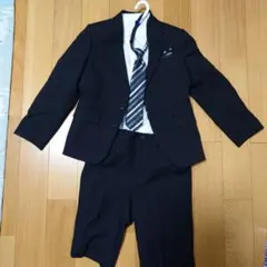 130cm ネイビー フォーマルスーツ