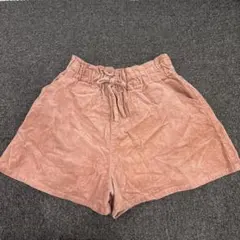 キッズ コーデュロイ　ハーフパンツ サイズ140 ピンク　美品