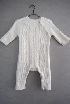 【ゆか様専用】baby GAP 3-6months ケーブルニットロンパース
