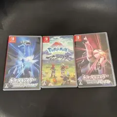 ポケモンゲーム3本セット