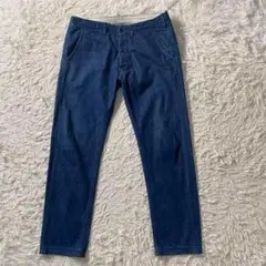 【美品】ロイロジャース　デニムチノ　スラックス　デニムパンツ　32　イタリア製