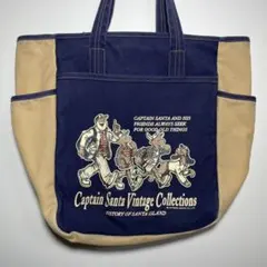 キャプテンサンタ　トートバッグ　バッグ　デカロゴ　入手困難　ヴィンテージ　古着
