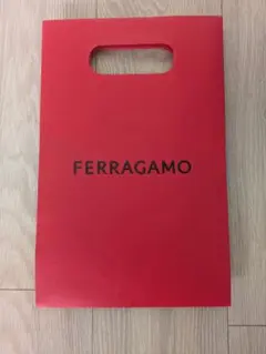 Salvatore Ferragamo ショップ袋 レッドのサムネイル