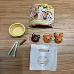 シルバニアファミリー　カプセルコレクション　森のにぎやかパン屋さん　ガチャ