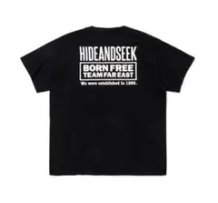 新品Lサイズ HideandSeek black Tシャツのサムネイル