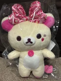 San-X コリラックマ あつめてぬいぐるみ いちご タグ付き MK08501