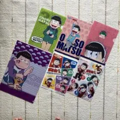 おそ松さん クリアファイルセット 6種類　( A5-5枚　A4-1枚 )