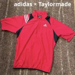美品adidas×Taylormade メンズ ゴルフ ハーフジップ スニードM