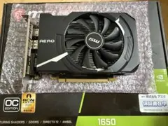 GTX1650 4GB LP ロープロファイル　補助電源不要モデル　箱付きのサムネイル