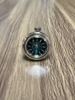 綺麗な稼働品❗️CITIZEN RING WATCH/シチズン手巻リングウォッチ CITIZEN - CITIZEN リングウォッチ 手巻き 指輪時計 ビンテージ の通販