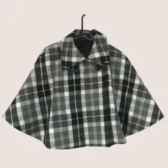 ポンチョ チェック タータンチェック モッズ ジャケット