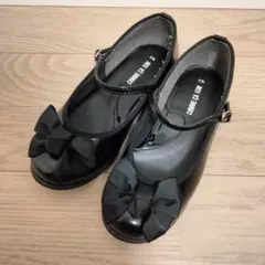 コムサイズム　エナメルパンプス　19cm フォーマル