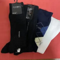 PERSON'S & a.V.Vブラックソックスセット　38