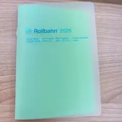 ロルバーン ノートダイアリー2026 クリア A6