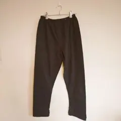 カジュアルパンツ 黒 ゴムウエスト ゆったり 楽ちん 【FREE】無地