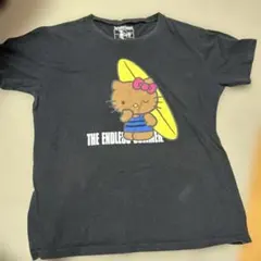 TheEndlessSummer Hello Kittyサーフィン Tシャツ黒Lのサムネイル