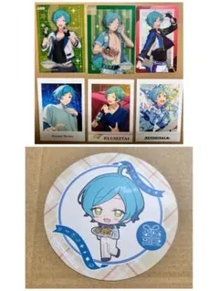 あんスタ 深海奏汰 ぱしゃっつ ぱしゃこれ クリア メタリックカード コースター